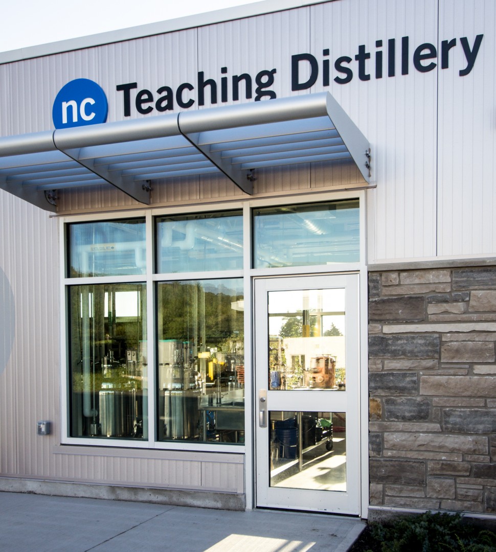 Niagara College Teaching Distillery Entrance