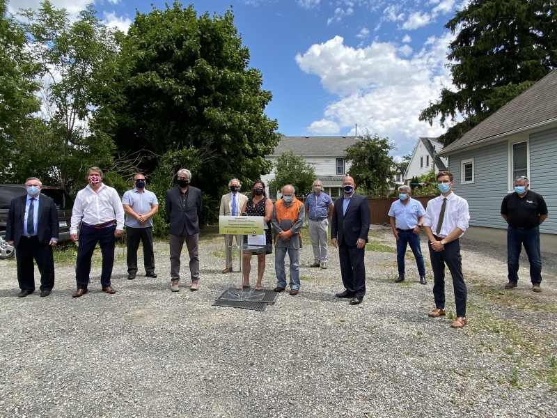 RAAI at Funding Announcement for Oonuhseh Niagara Native Homes Projects 