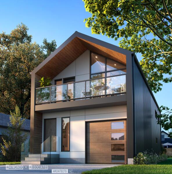 New Infill Cottage Under Construction in Crystal Beach