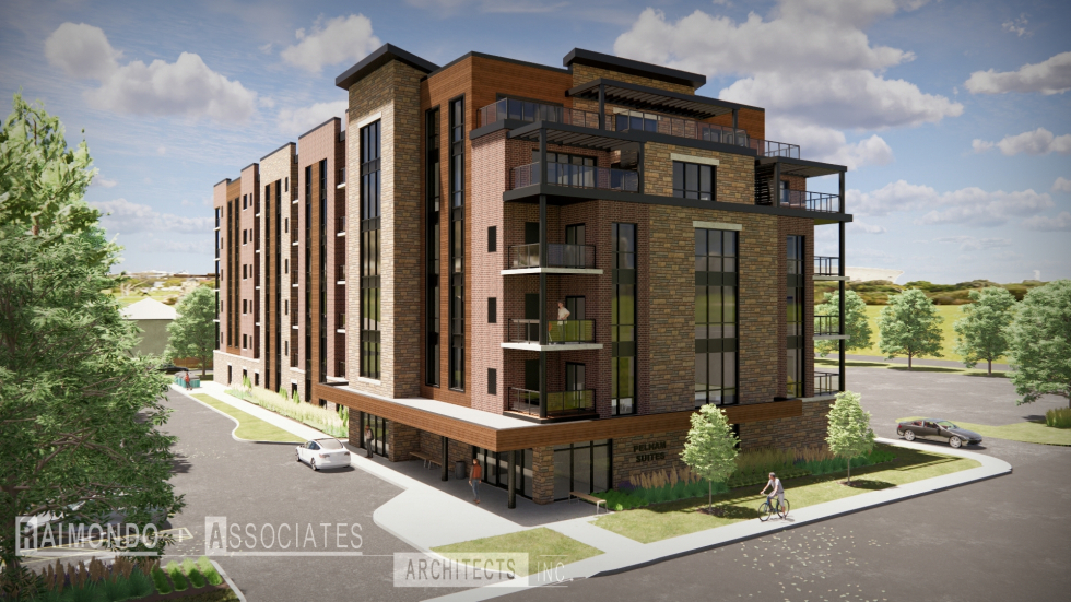 Proposed six-storey condominium development in Fonthill 