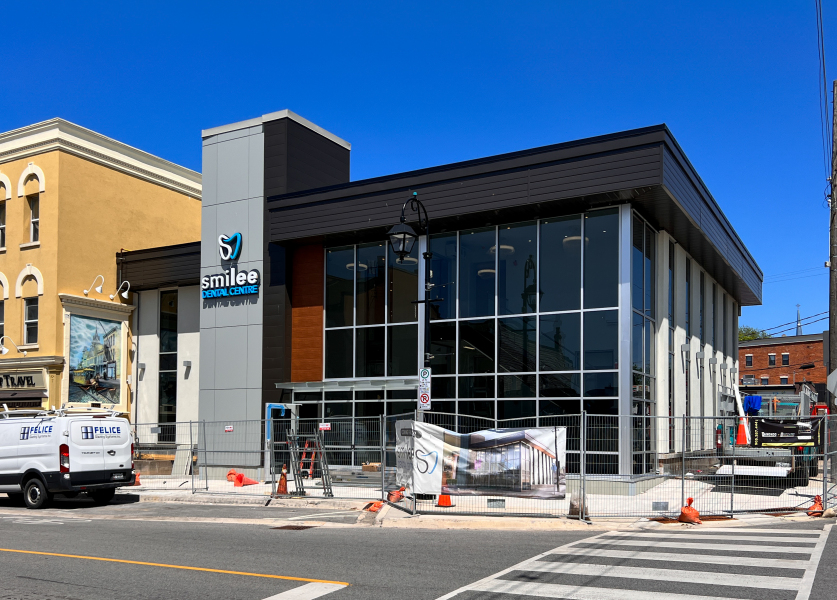 The new SmilLee Dental Centre, formerly Pine Street Dental, is scheduled for a June 2023 Completion