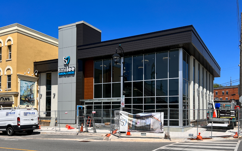 The new SmilLee Dental Centre, formerly Pine Street Dental, is scheduled for a June 2023 Completion 