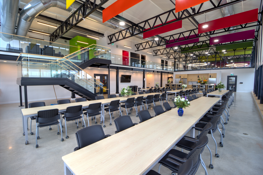 Meyers Farms new modern, tech inspired office space completed