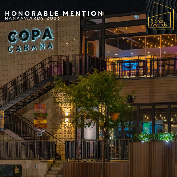 Copacabana receives honorable mention for 2023 NanaWall Awards