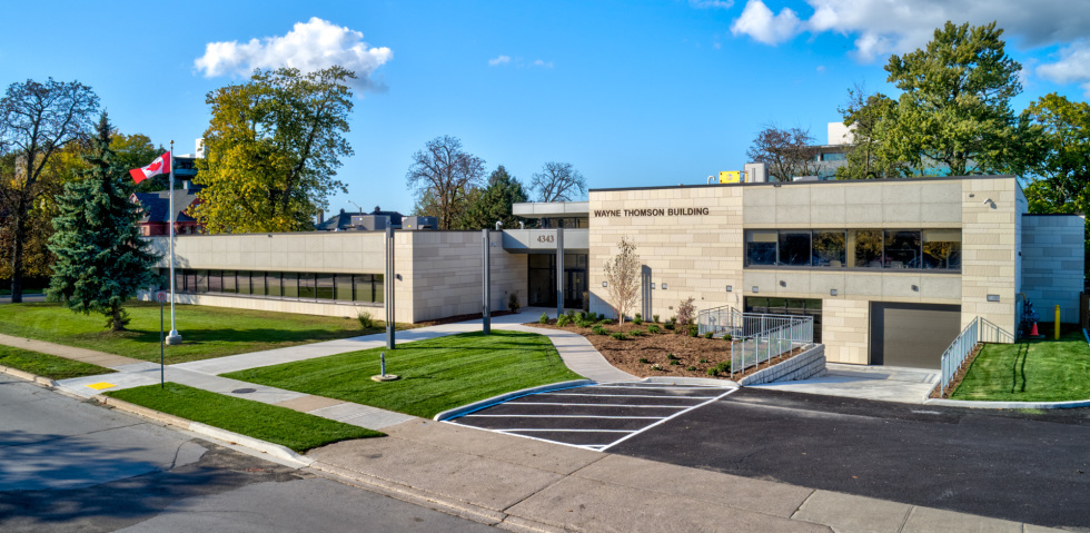 Major Renovations Completed at Recently Named Wayne Thomson Building 