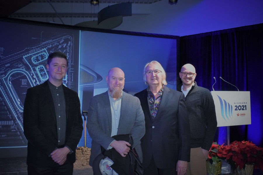 MJMA + RAAI at 2021 Canada Games Park Groundbreaking Ceremony 