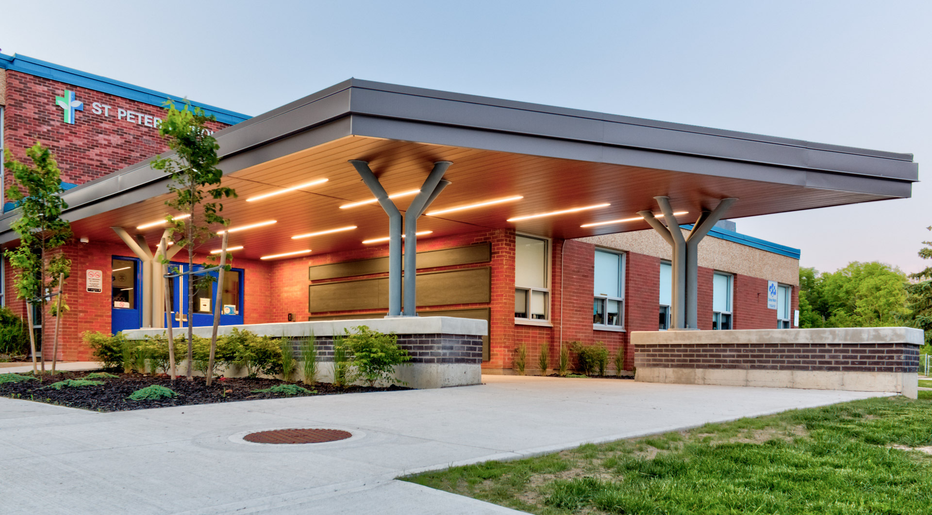 St. Peter Elementary School Entrance 